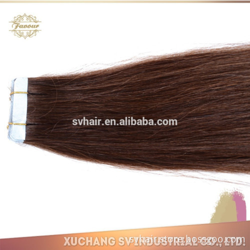 high quality Fast shipping Hot Selling No Sheeding Remy Quality long time use tape hair human hair extensions